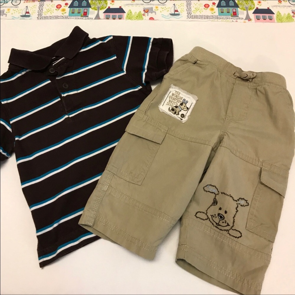 Polo & “Greatest Watch Dog” Khakis Outfit